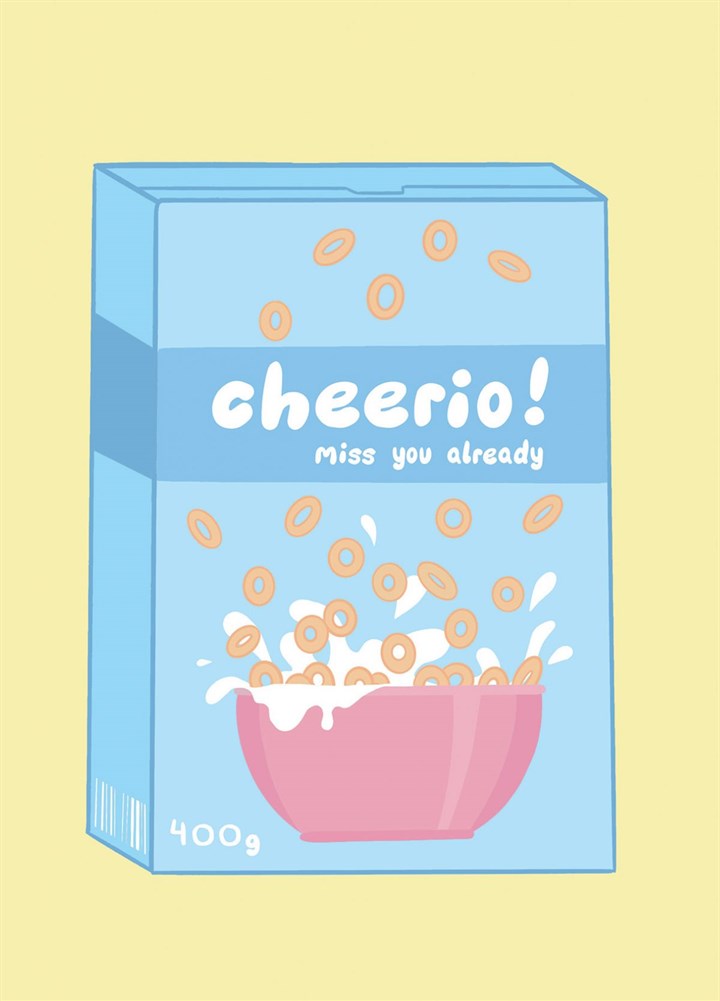 Cheerio Card