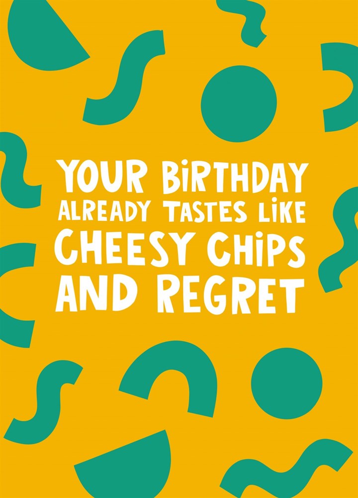 Cheesy Chips Card