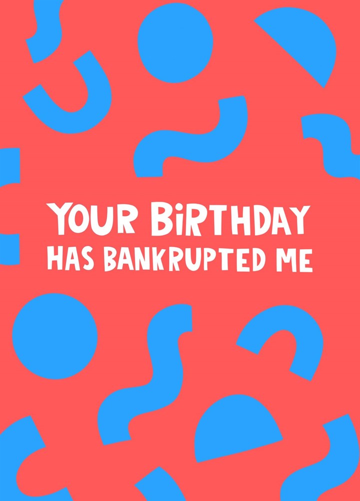 Bankrupted Card