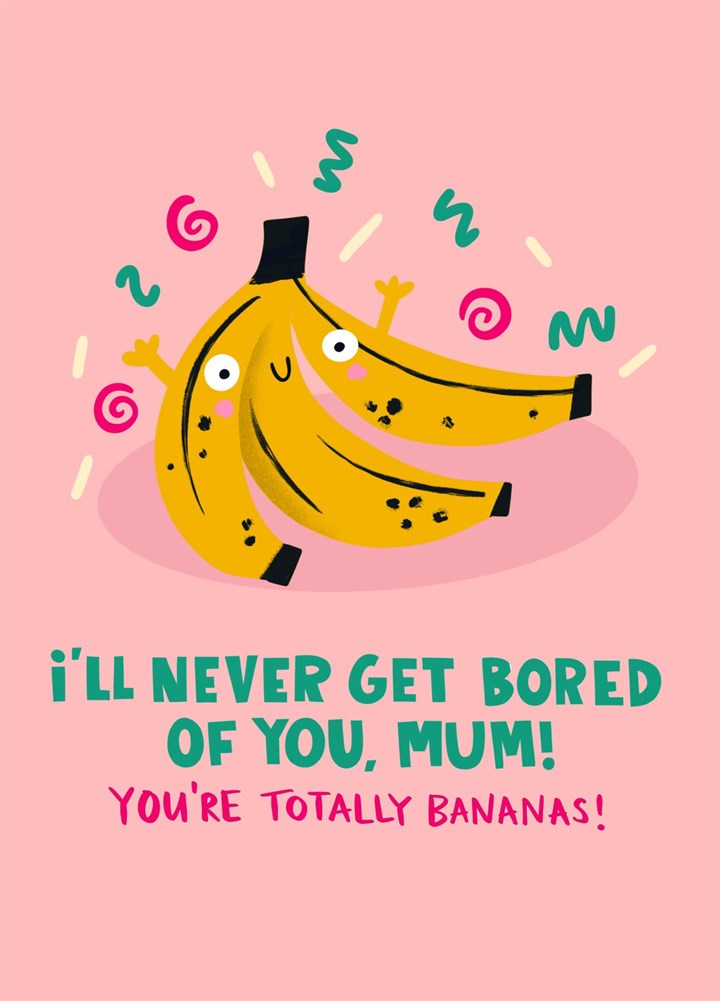 Totally Bananas Card