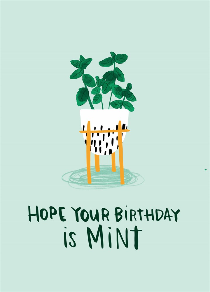 Birthday Is Mint Card