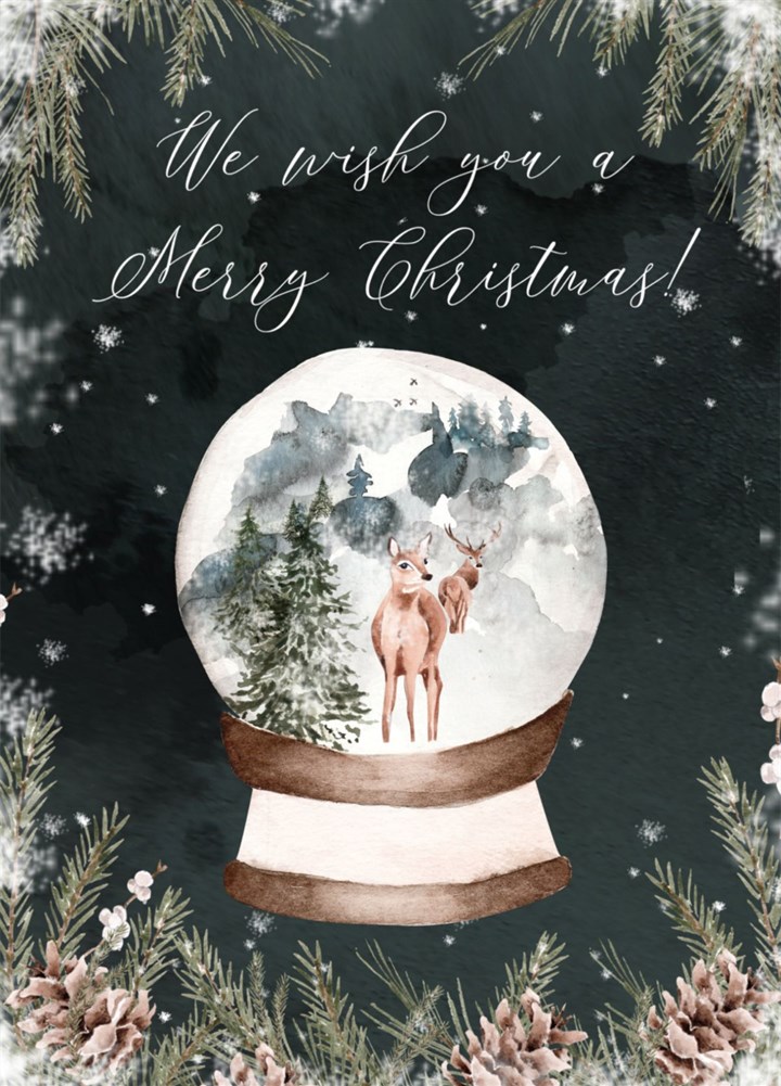 We Wish You A Merry Christmas Card