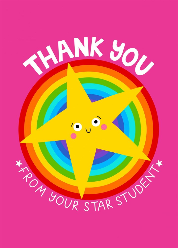 From Your Star Student Card