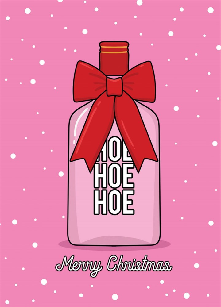 Hoe Hoe Hoe, Merry Christmas Card