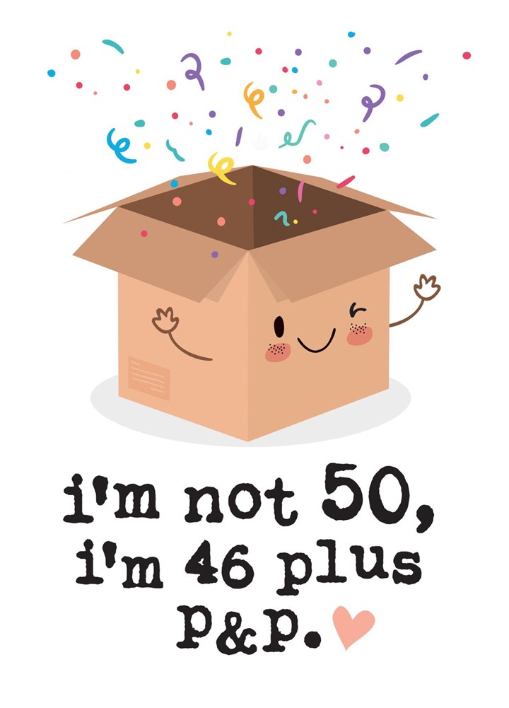 Funny Age 50 Birthday Card