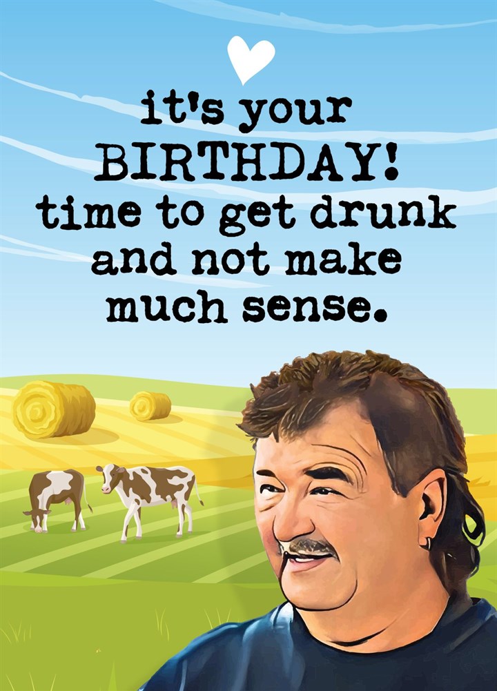 Funny Clarkson's Farm Gerald Cooper Birthday Card