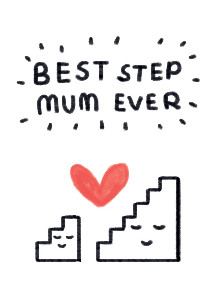Best Step Mum Ever Card