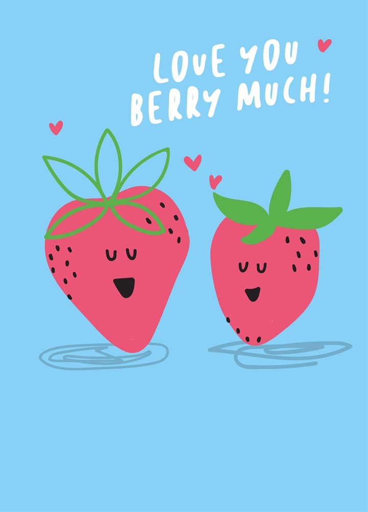 Love You Berry Much Card