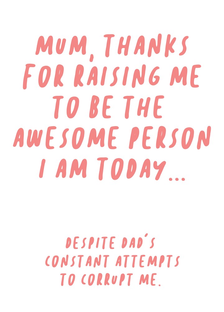 Person I Am Today Card