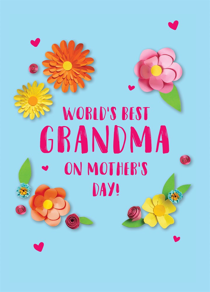 World's Best Grandma Card