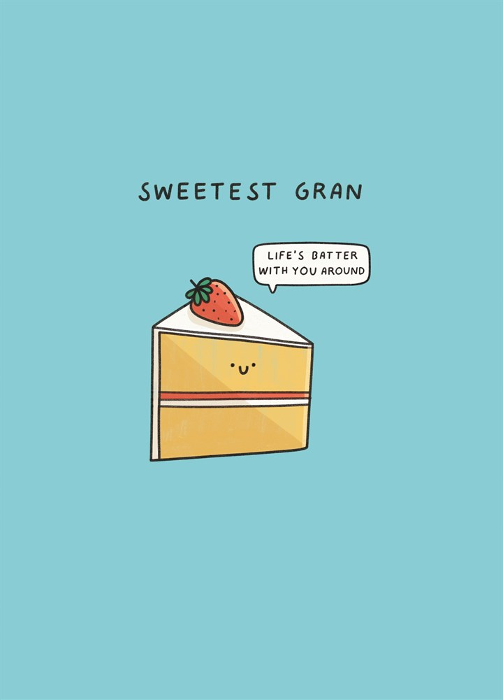 Sweetest Gran Card