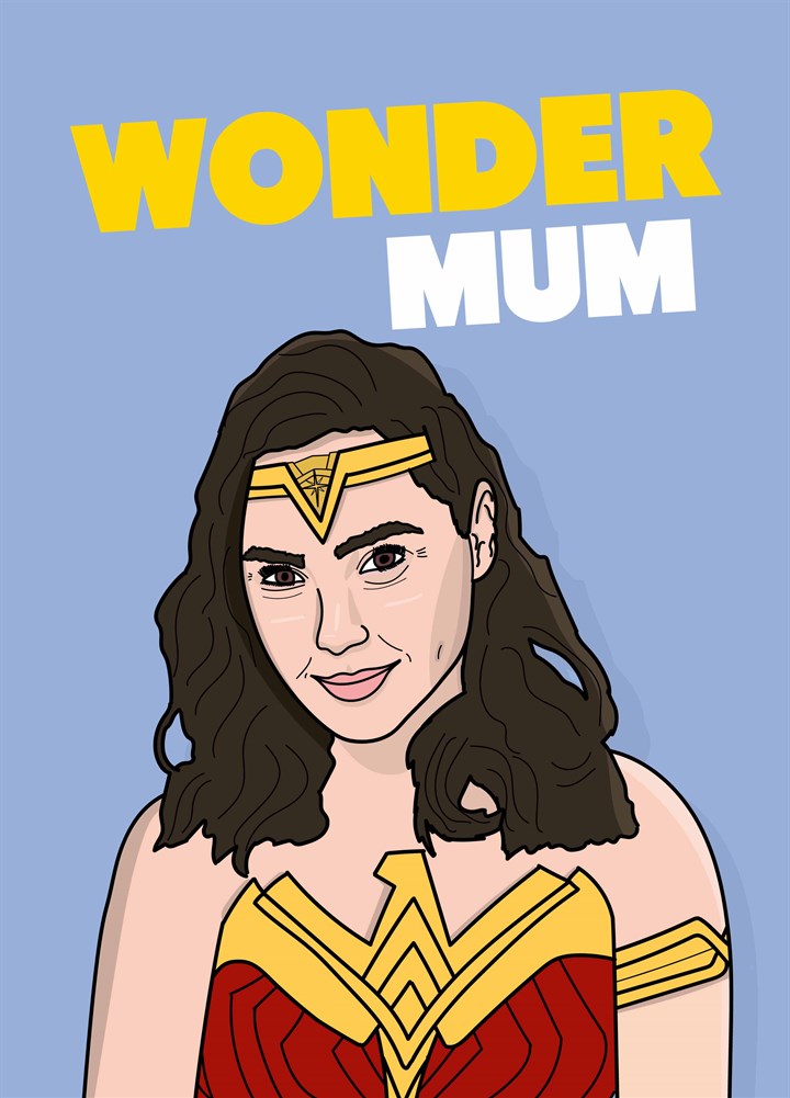 Wonder Mum Card
