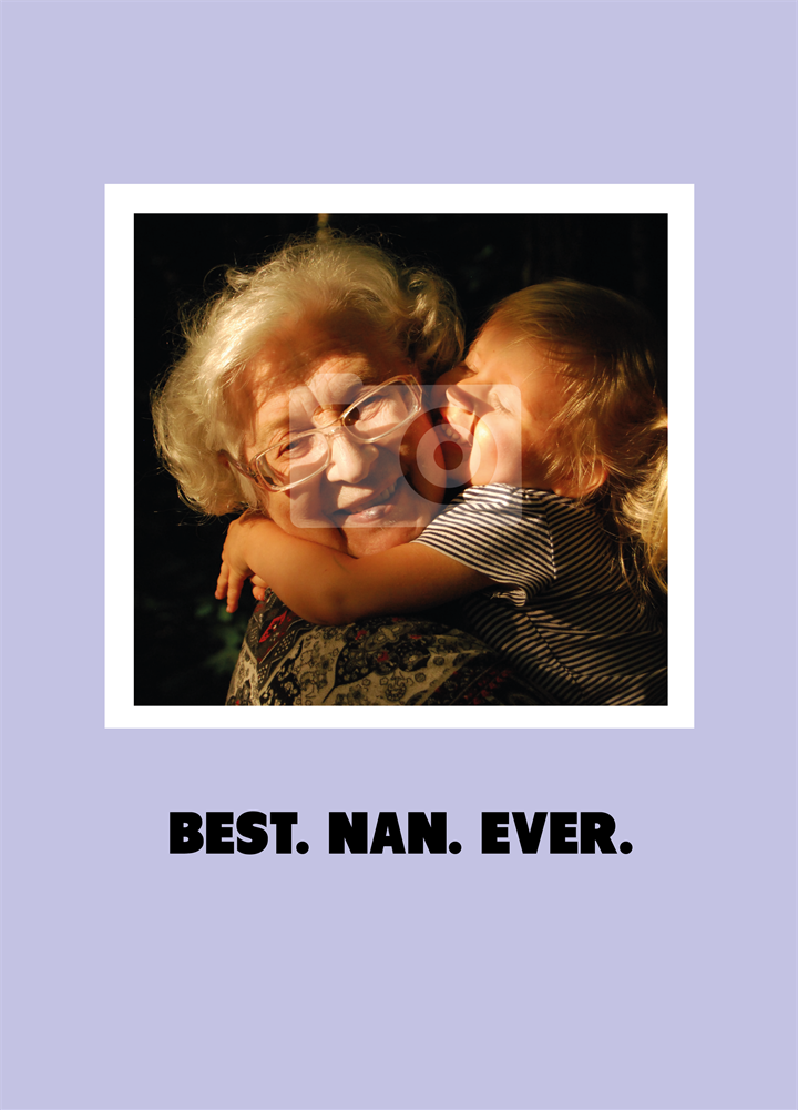 Best Nan Ever Card