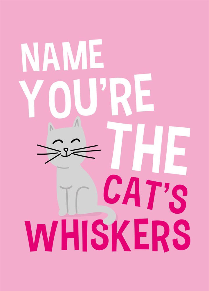 The Cat's Whiskers Card