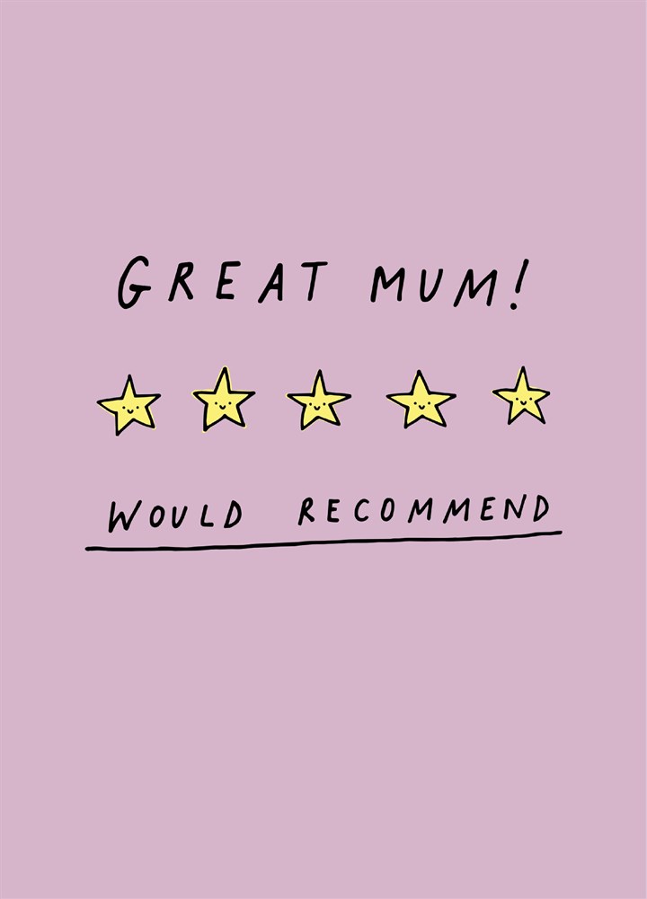 Great Mum Card