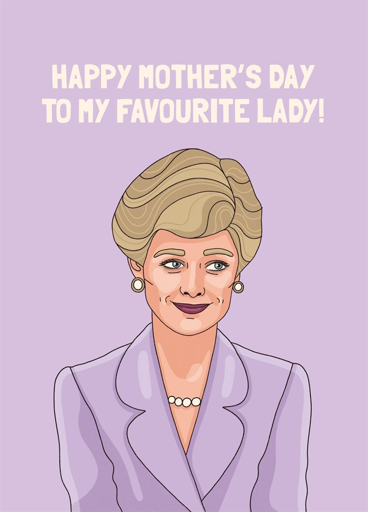 Princess Diana Mother's Day Card