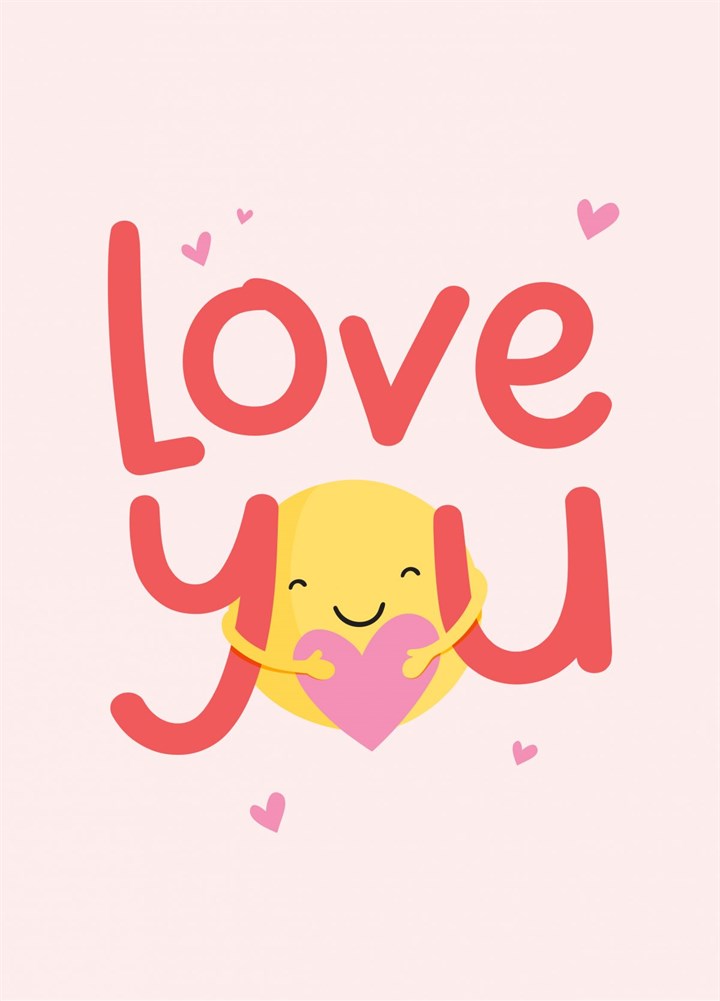 Love You Hug Card