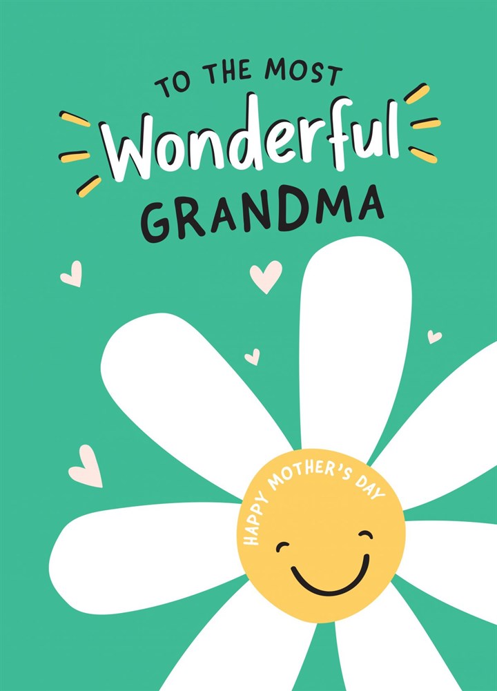 Wonderful Grandma Mother's Day Card