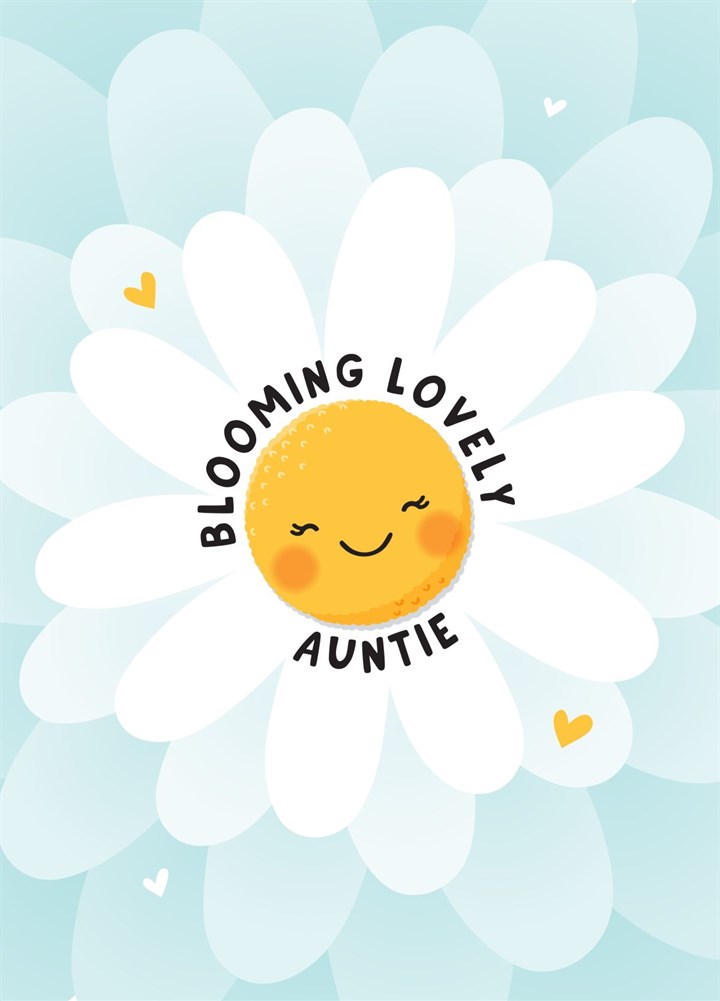 Blooming Lovely Auntie Card