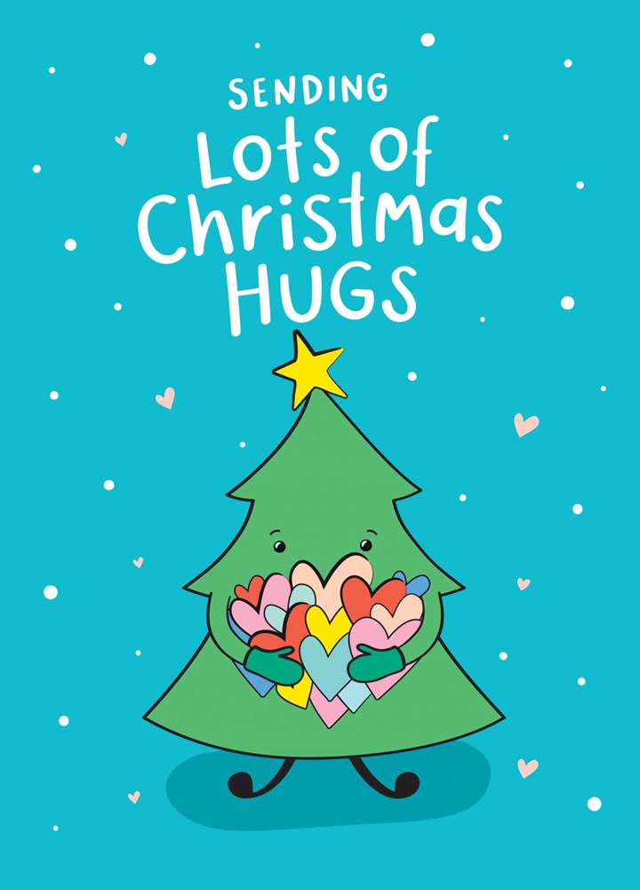 Lots Of Christmas Hugs Card