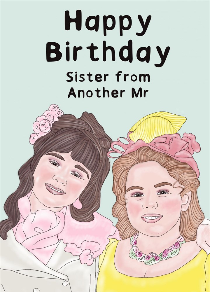 Sister From Another Mister Card