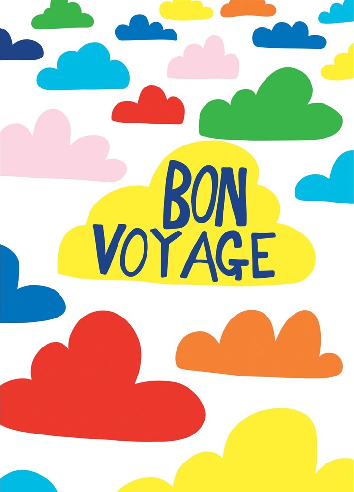 Bon Voyage Card For Someone Going Travelling