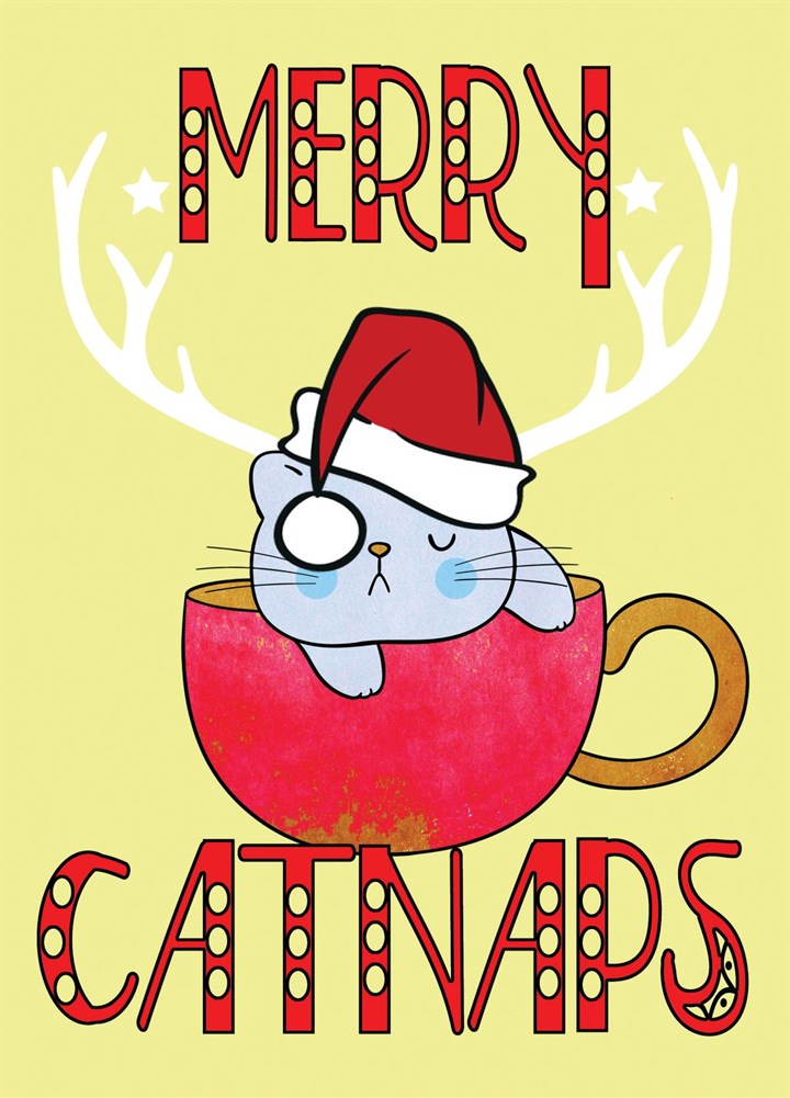 Merry Catnaps Card
