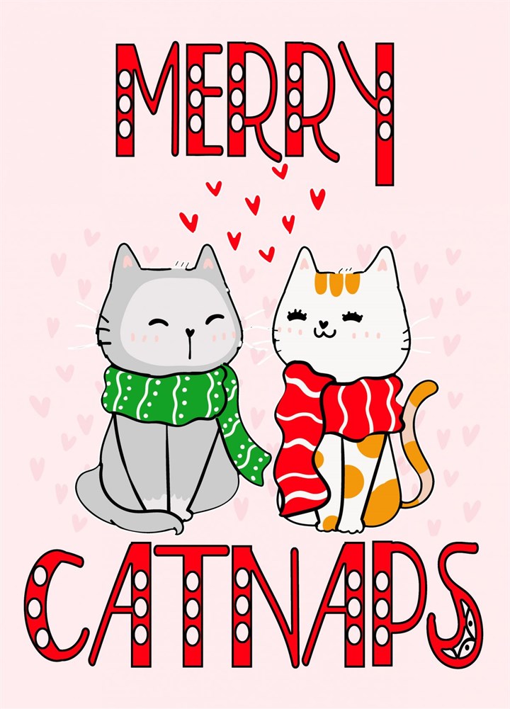 Merry Catnaps Card