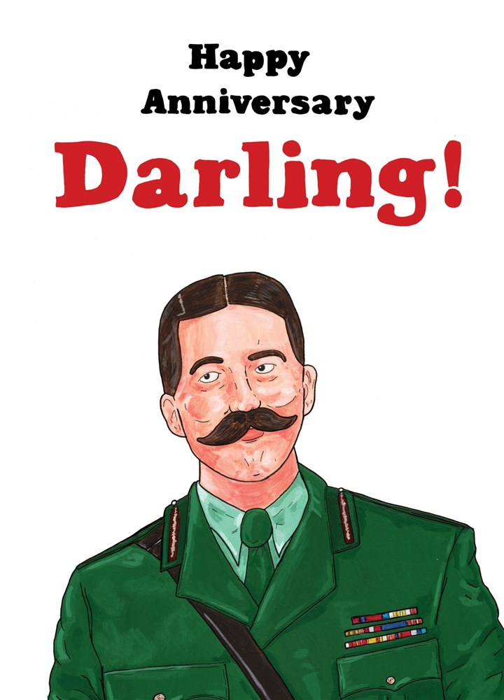 Happy Anniversary Darling Card
