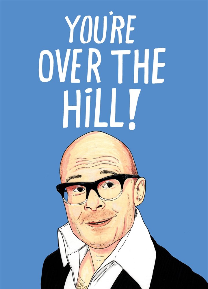 Over The Hill Card