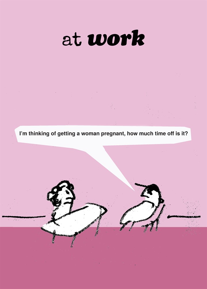 Pregnancy Leave Card