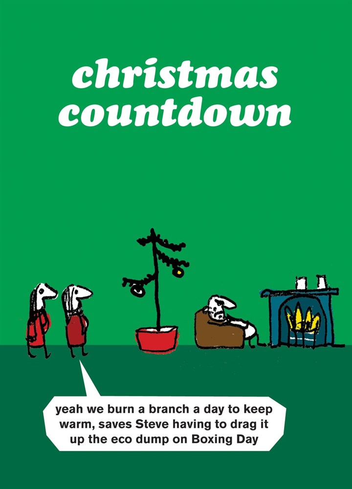 Christmas Countdown Card