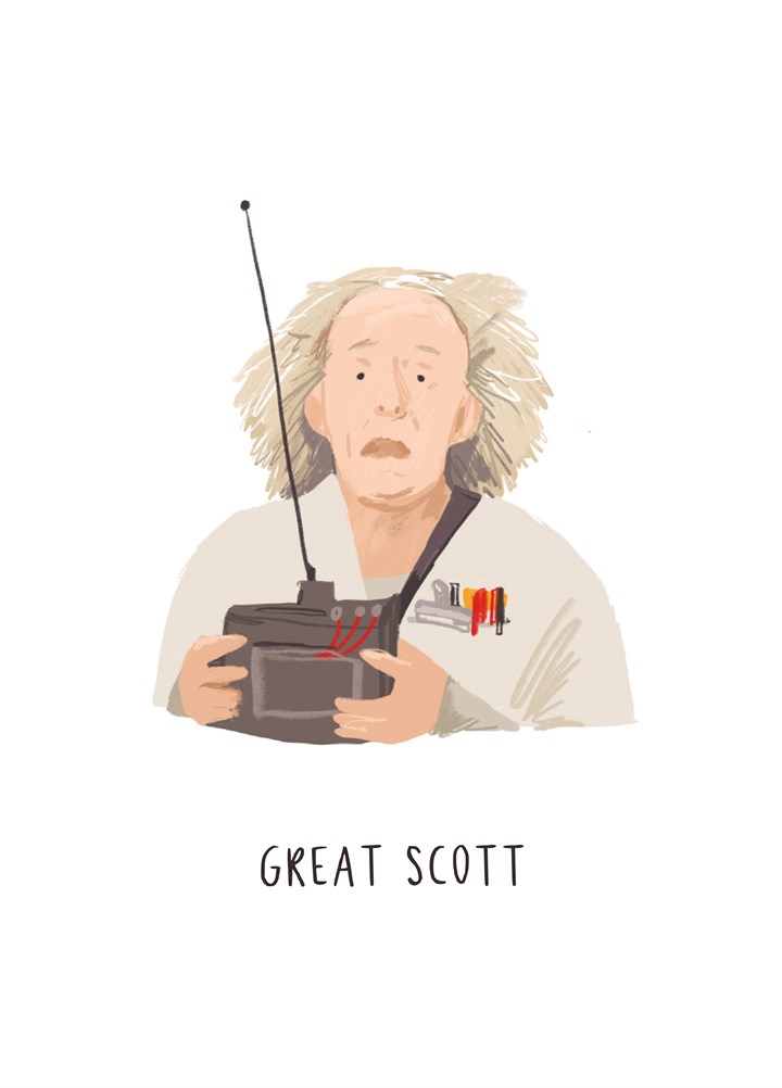 Great Scott Card