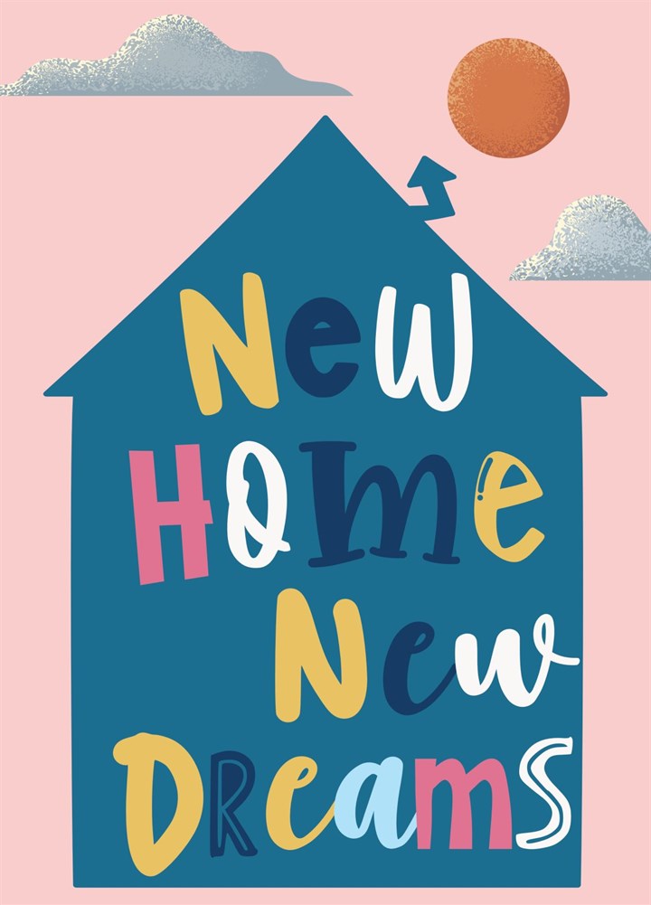 Cute New Home New Dreams Card
