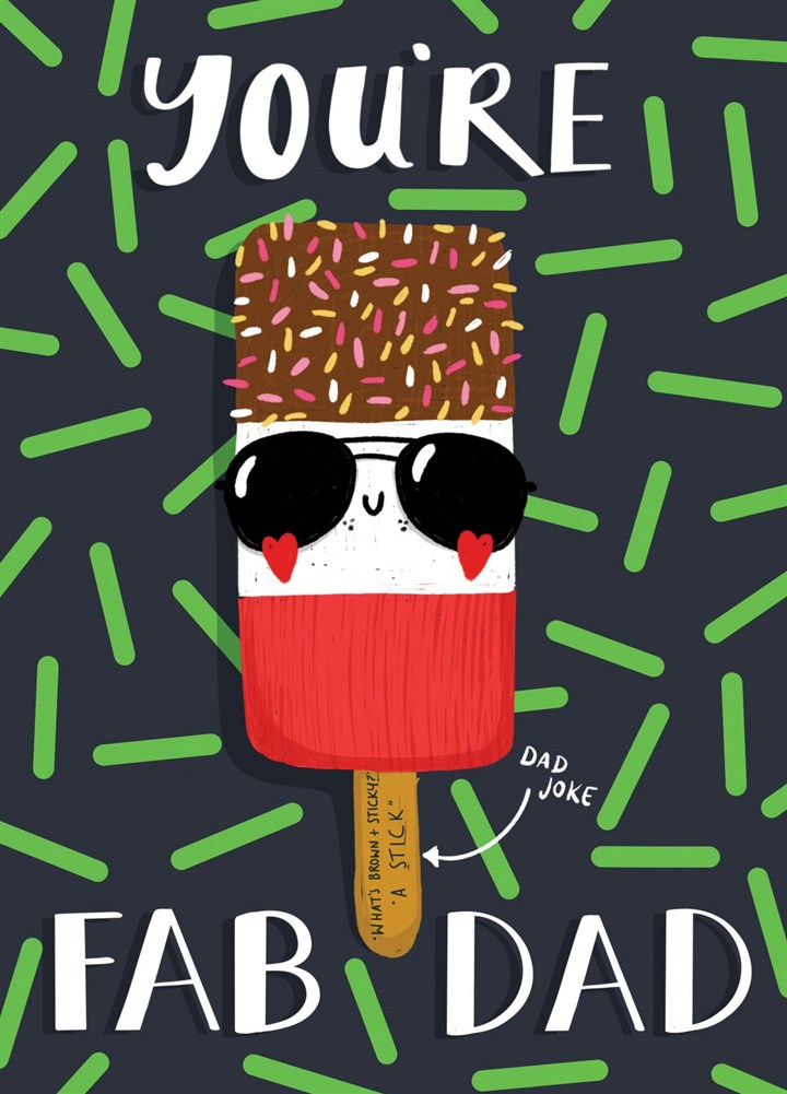 You're Fab Dad Card