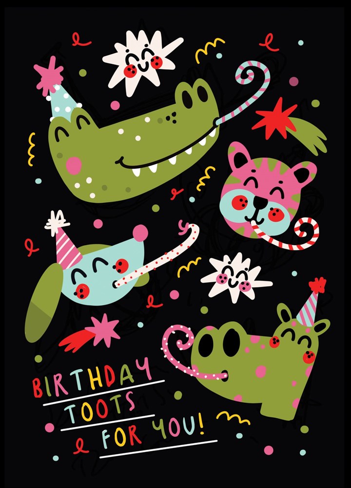 Birthday Toots Card