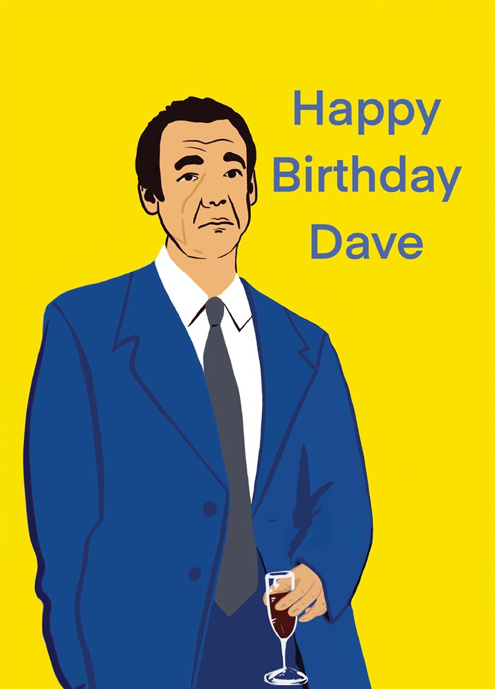 Happy Birthday Dave Card