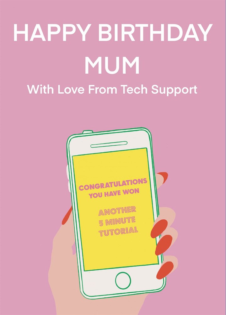 Love Tech Support Card