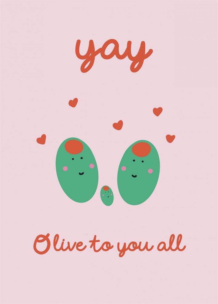 Olive To You All Card