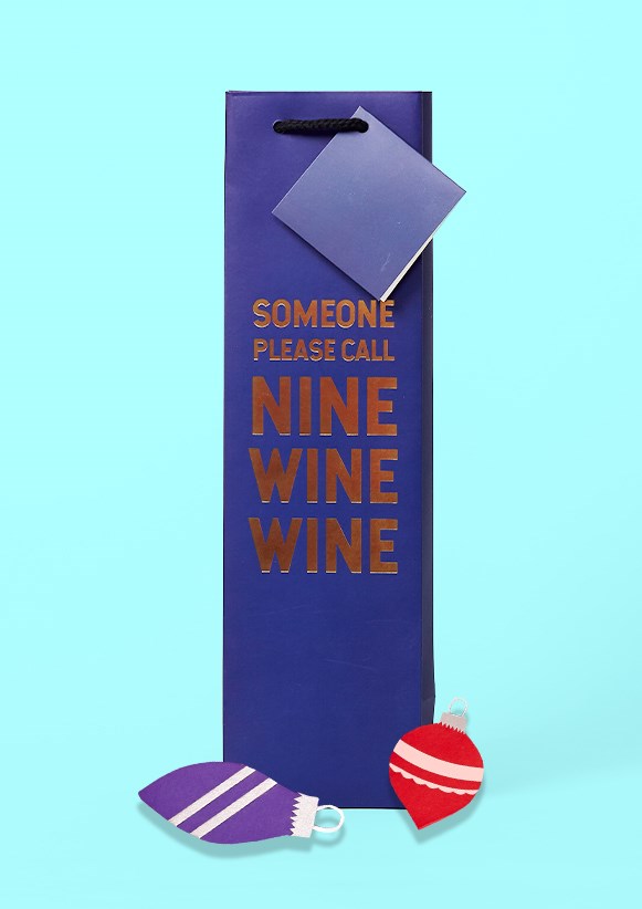 Nine Wine Wine Bottle Bag