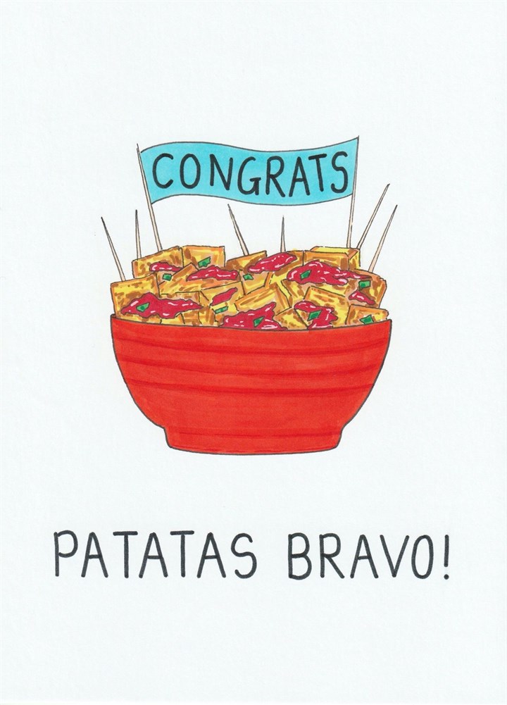 Patatas Bravo Card