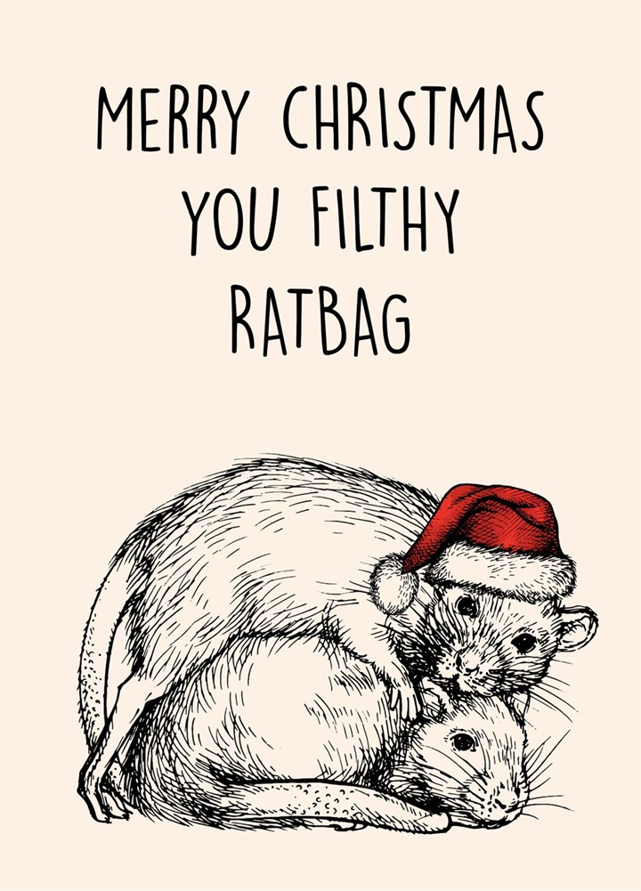 Filthy Ratbag Card