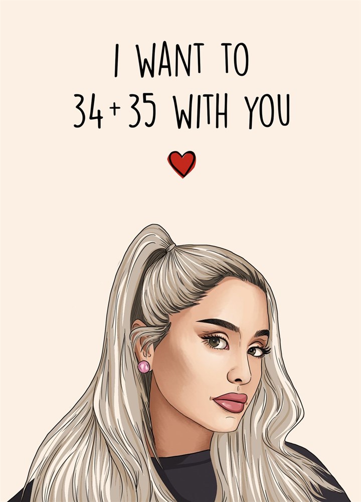 34 + 35 With You Card