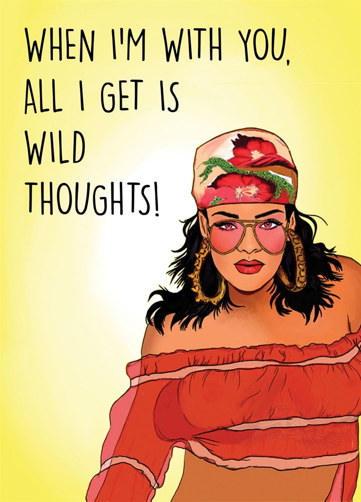 Wild Thoughts Card