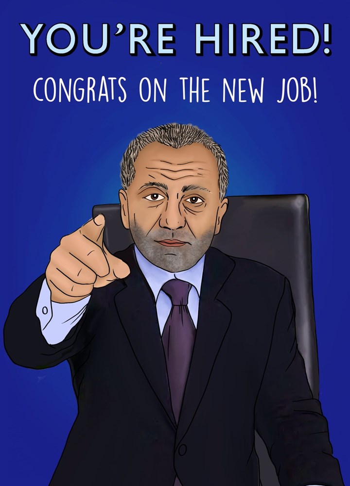 You're Hired! Card