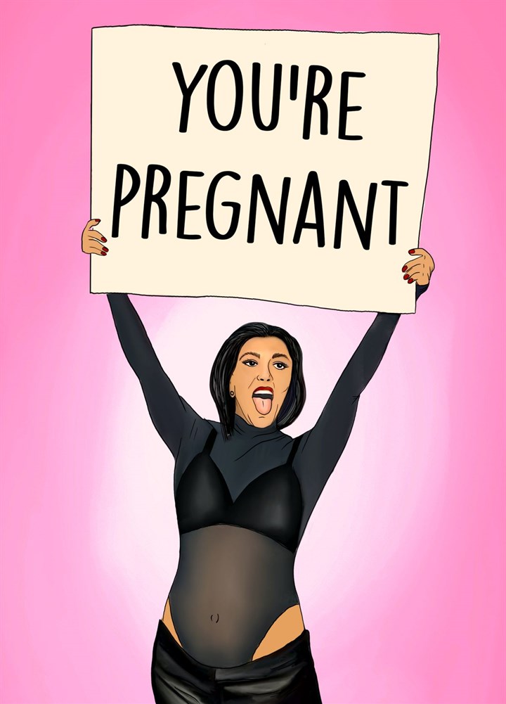 YOU'RE PREGNANT! Card