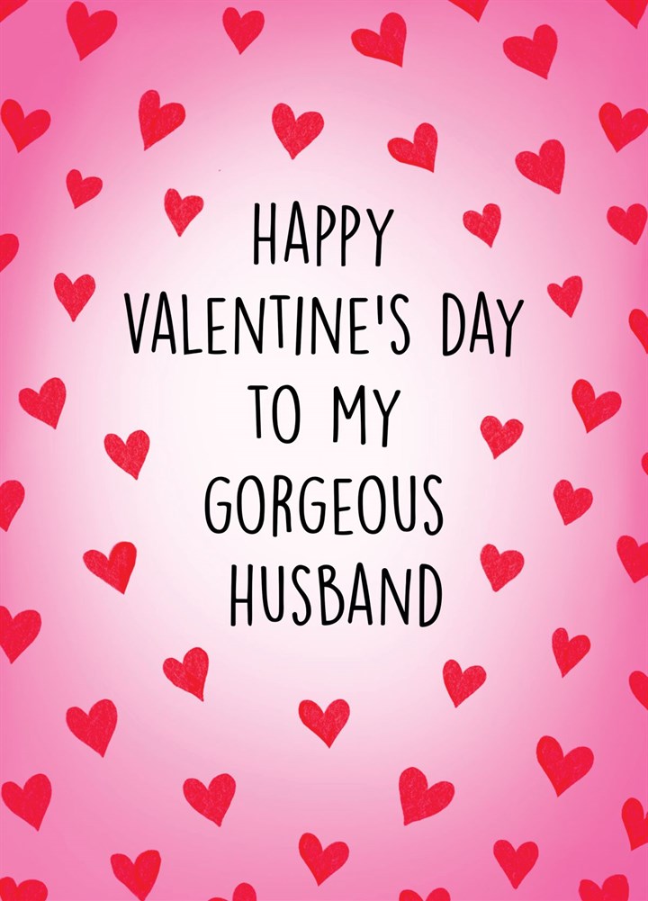Happy Valentine's Day Husband Card