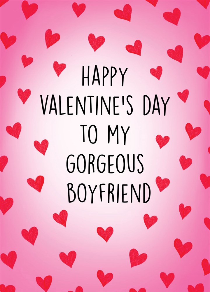 Happy Valentine's Day Boyfriend Card