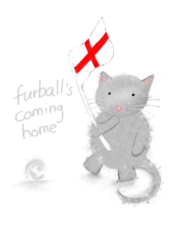 Furball's Coming Home Card