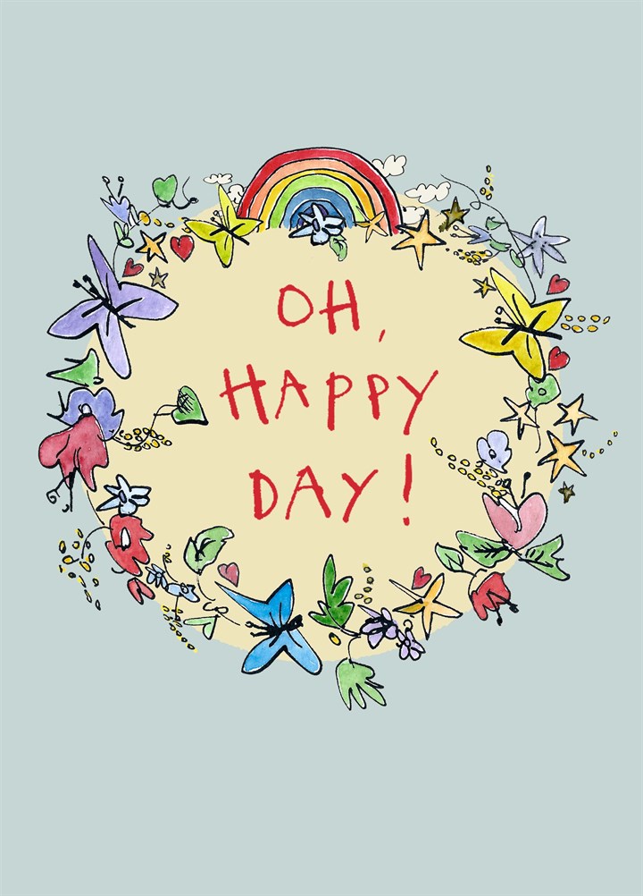 Oh Happy Day Card